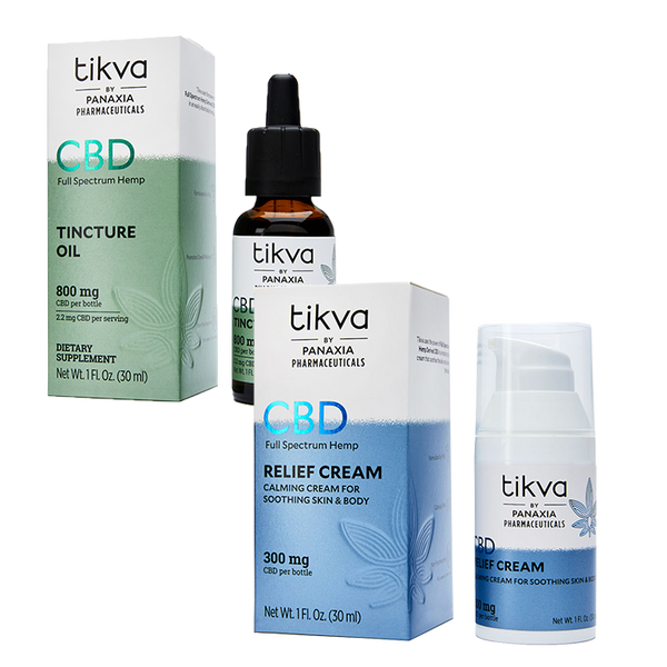 800mg Tincture & 300mg Cream