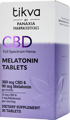 Pharmaceutical-Grade Full-Spectrum Hemp CBD Melatonin Tablets