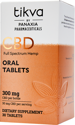 Pharmaceutical-Grade Full-Spectrum Hemp CBD Oral Tablets